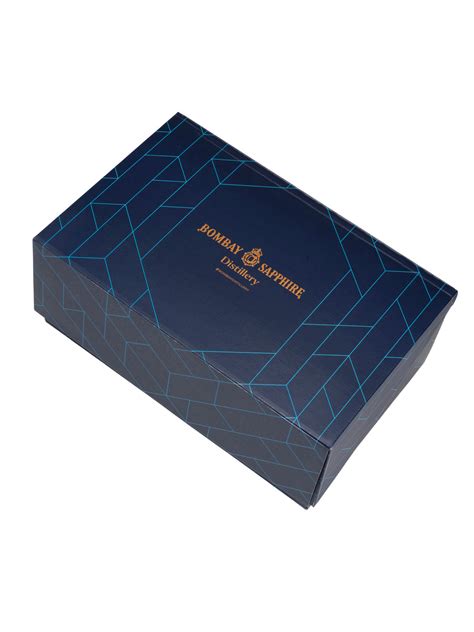 bombay sapphire metal box|Shop Medium Gift Box .